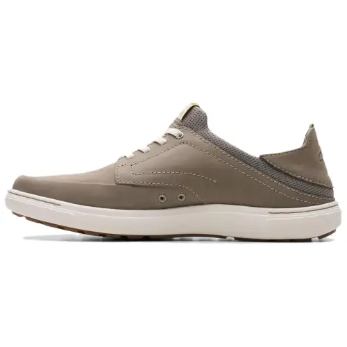 Clarks Suede Low top Casual Shoes Men's Dark Gray
