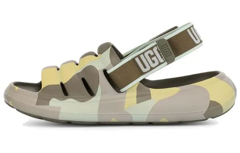 UGG Yeah Slide Camopop Pu Stylish Sandal Women's Moss Green