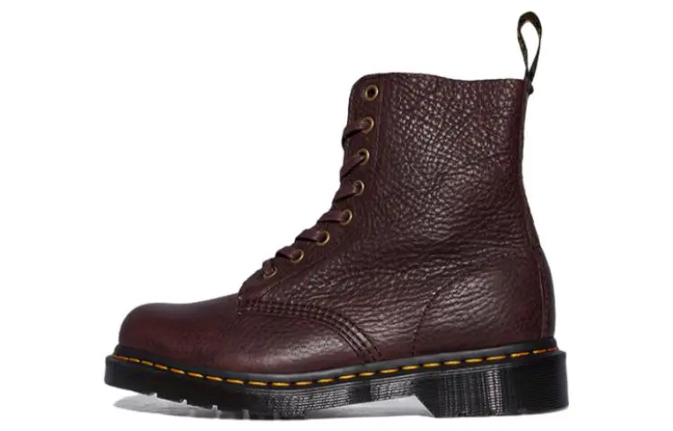 Dr. Martens 1460 Pascal Genuine Leather Boots Red/Brown