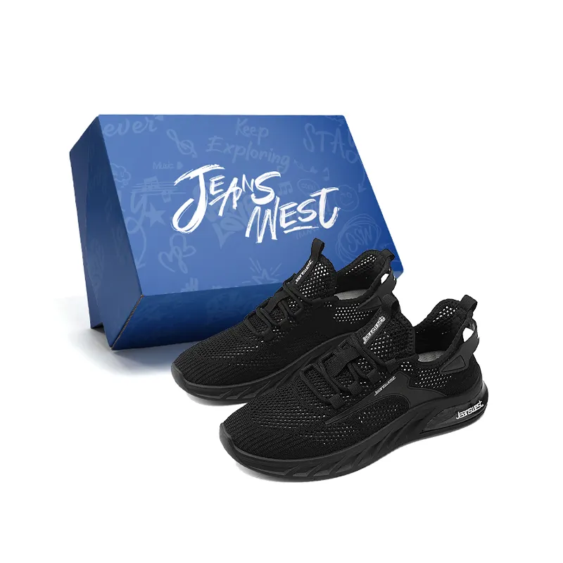 JEANSWEST Triple Black Pure Black Collection, Lightweight Minimalist Style Versatile