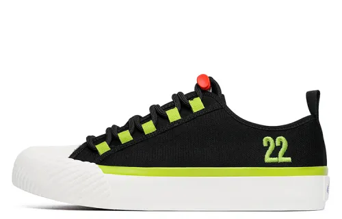 Dickies Canvas Shoes Men's Low Top Black/Green
