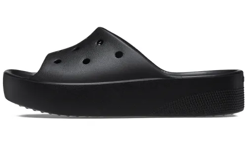 Crocs Platform Slide Crocs 'Black' Women's