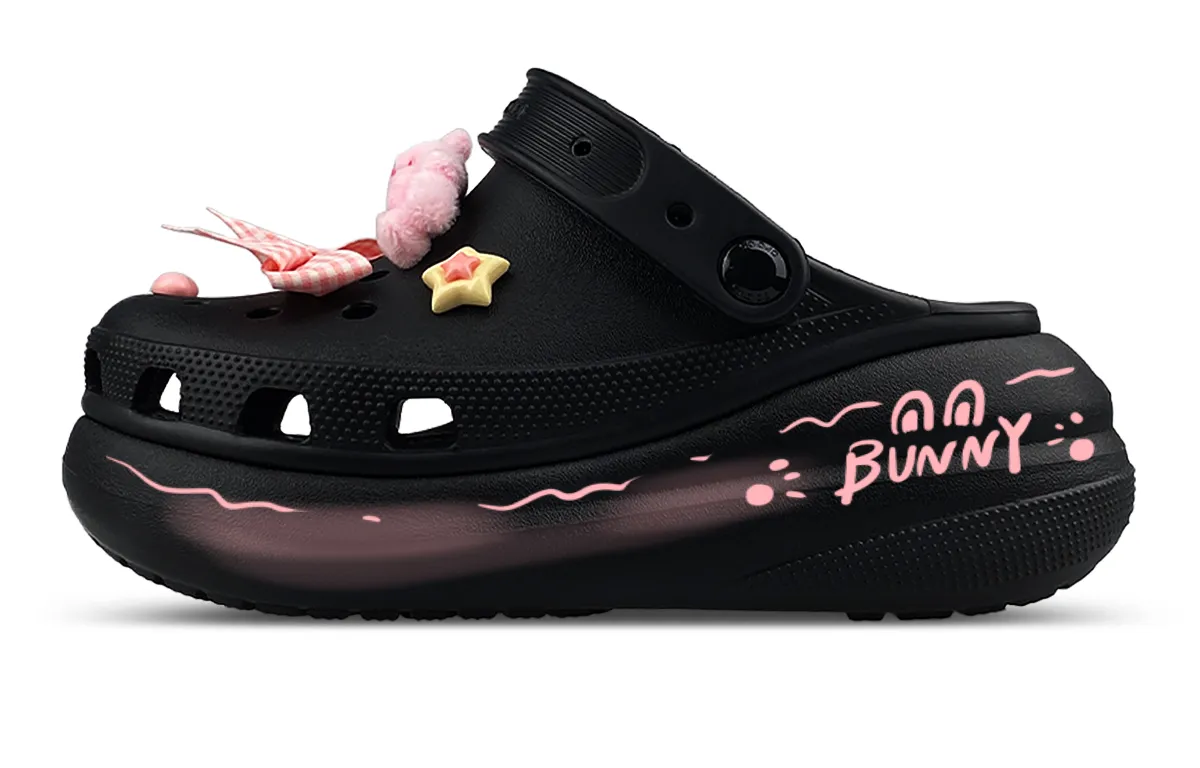 Crocs Crush Clog EVA Clogs Women's Black