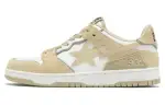 BAPE A BATHING APE Bape SK8 Sta Beige Suede