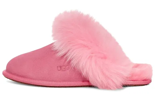UGG Scuff Rubber Sole Odor Resistant Closed Toe Slippers Women's Pink