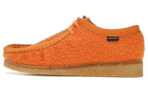 Clarks Originals Wallabee Aime Leon Dore Orange Casentino Wool