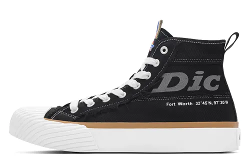 Dickies Canvas Shoes Men's High Top Black