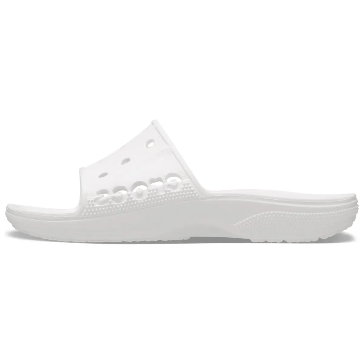 Crocs Slip Resistant Slide Slippers Unisex White