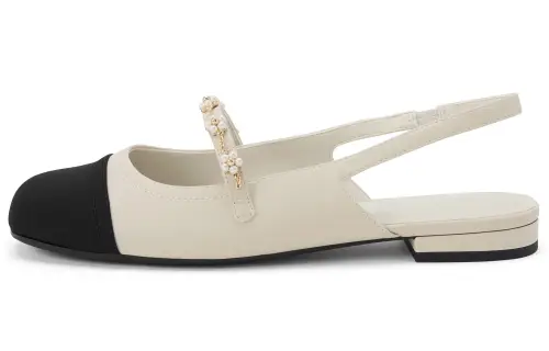 CHARLES&KEITH PU, Textile Casual Shoes Women's