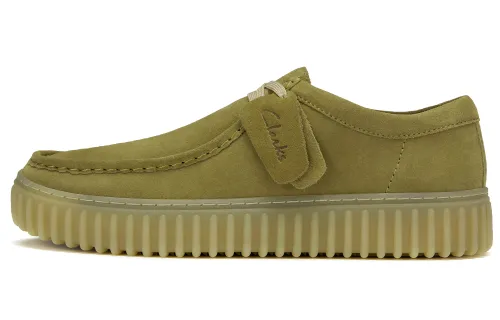 Clarks Casual Shoes Men's Olive Green