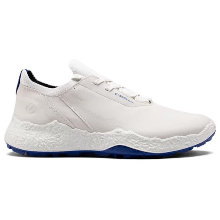 Ecco Golf Biom H5 Cow Leather Abrasion Resistant Abrasion Resistant Low top Golf Shoes Men’s White