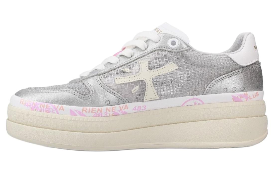 PREMIATA Leather Low top Skateboard Shoes Women's Gray