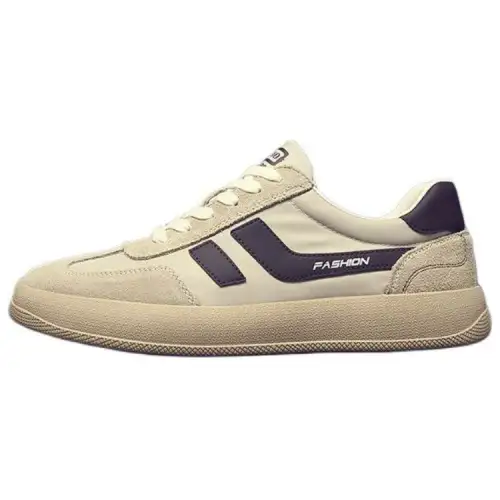 JANE HARLOW Cow Split Leather Low top Skateboard Shoes Men's Coffee