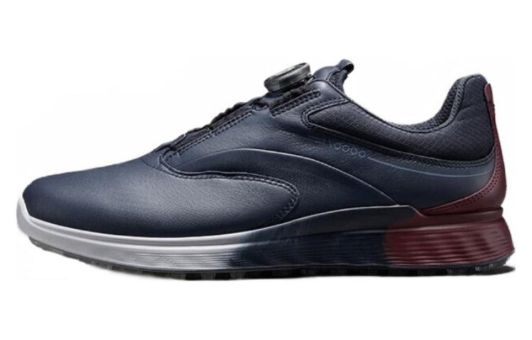 Ecco Golf S3 Golf S3 Collection Cow Leather Low top Sports Casual Shoes Men’s Ocean Blue