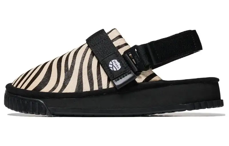 Shaka Snug Clog Cowhair Closed Toe Slippers Unisex