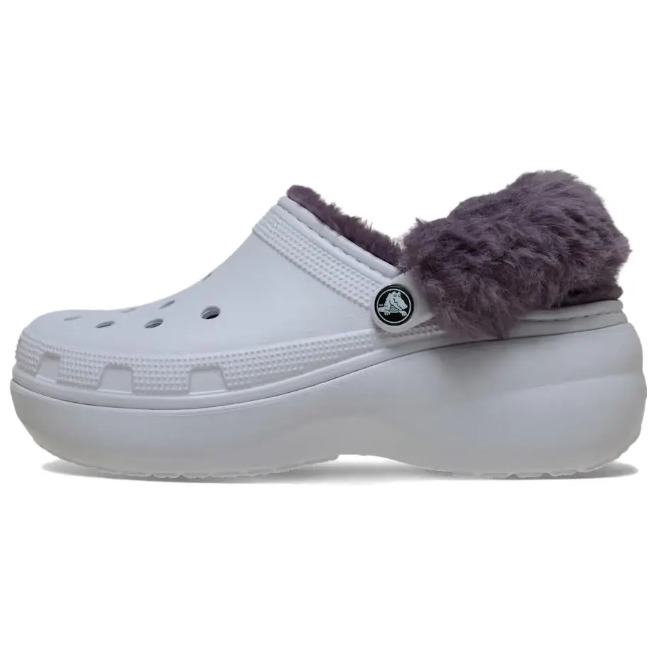 Crocs Classic Platform Clog Clogs Unisex Gray