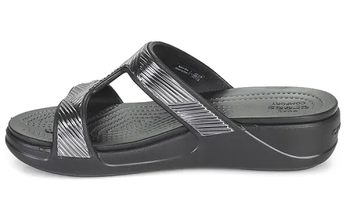 Crocs Monterey Slide Slippers Women's Black