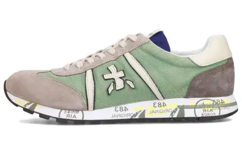 PREMIATA Low top Casual Shoes Men's Gray Green