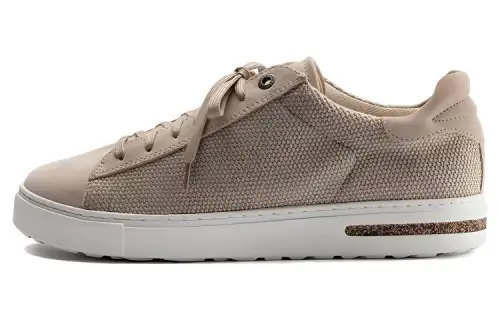 Birkenstock Suede Low top Skateboard Shoes Unisex Sand Regular