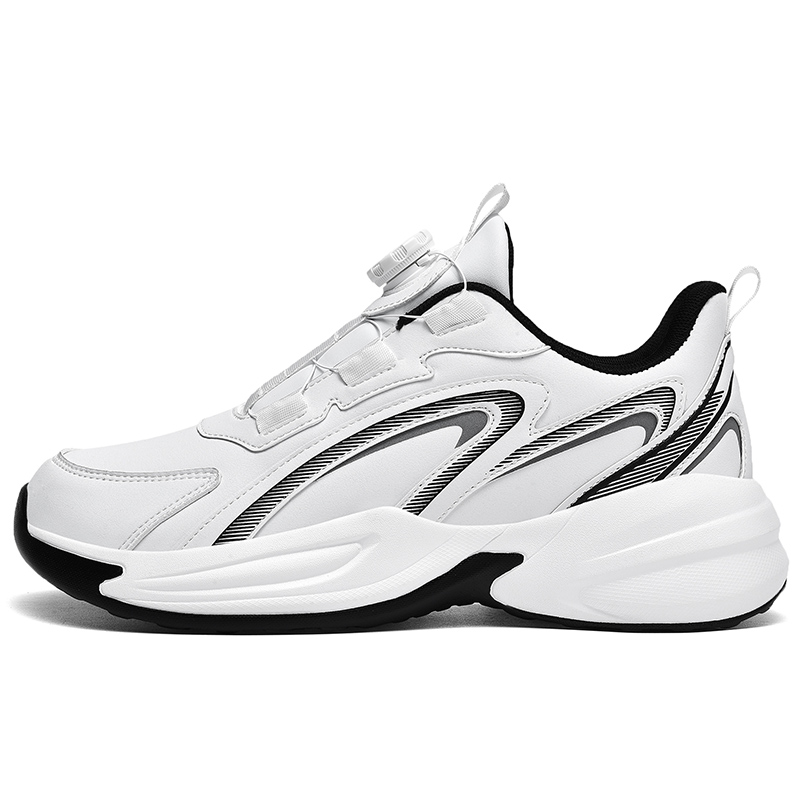 TOMAY Microfiber Leather Low top Running Shoes Men’s