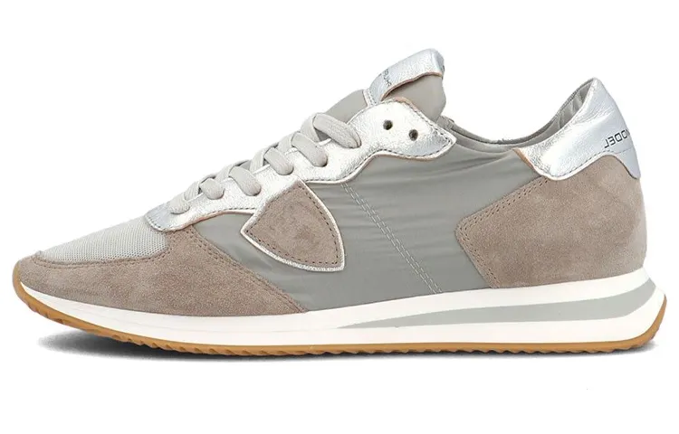 PHILIPPE MODEL Trpx Casual Shoes Women's Low Top Gray Brown