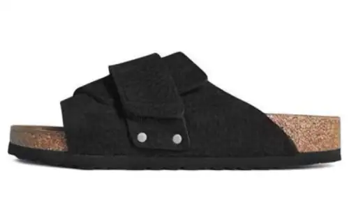 Birkenstock Slip Resistant Slide Slippers Men's Black