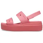 Crocs EVA Platform Shoes Beach Sandals Women's Red