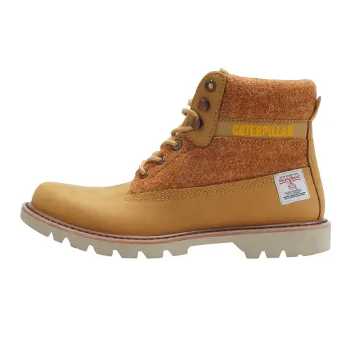 HarrisTweed x CAT Colorado Crew Outdoor Boots Unisex Yellow