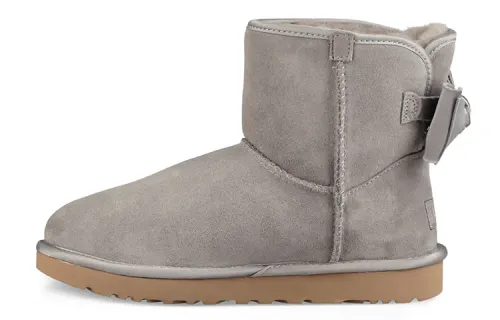 UGG Satin Bow Mini 'Grey' Women's