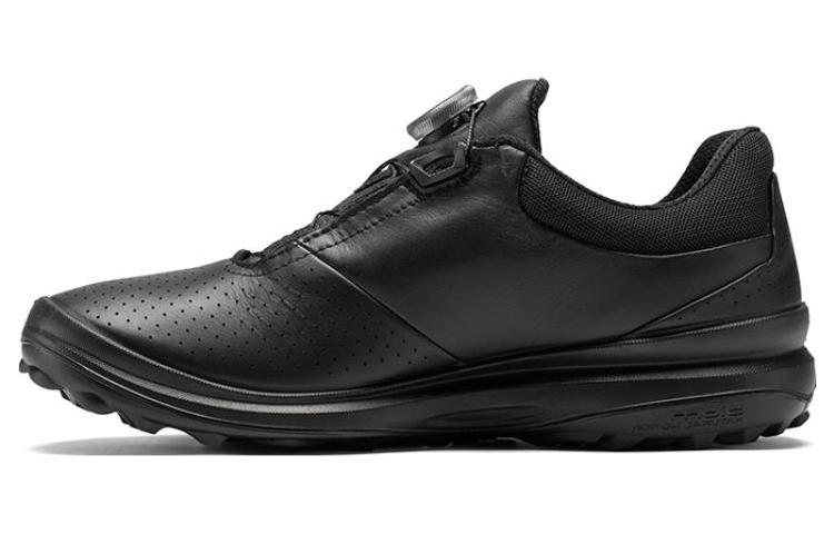 Ecco Walking Mixed 3 Collection Leather Waterproof Low top Casual Shoes Men's Black