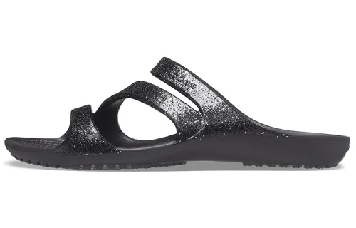 Crocs Kadee Ii Glitter Sandals 'Black' Women's