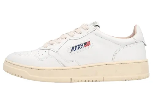 AUTRY Medalist Leather Trainers 'White'