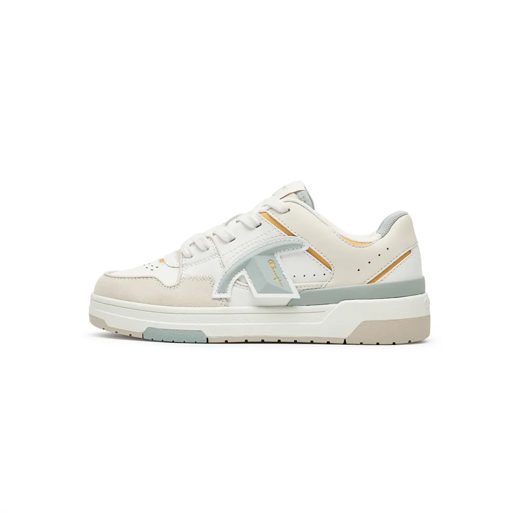Champion Preppy Skate Low top Skateboard Shoes Women's Milk White/Light Bone