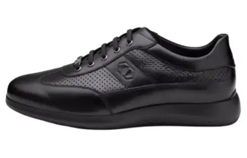 Chrisdien Deny Leather Casual Shoes Men's Black