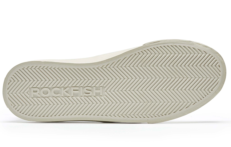 Rockfish 719 Water Repellent And Not Afraid Of Wetness Canvas Shoes Women's White Stripes Color