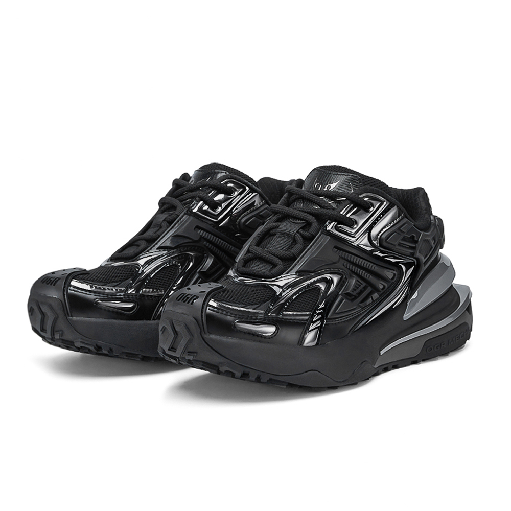 OGR Cushioning Abrasion Resistant Lightweight Height Increasing Rebound Training City Commuting Running Shoes Unisex