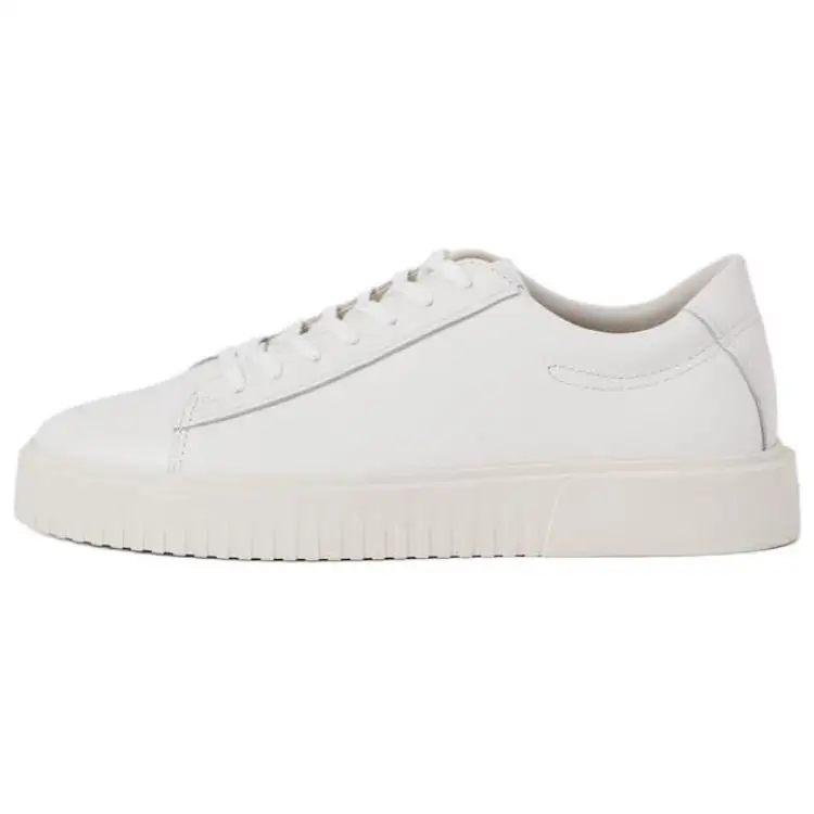 VAGABOND SHOEMAKERS Leather Versatile Slip Resistant Low top Skateboard Shoes Men's White