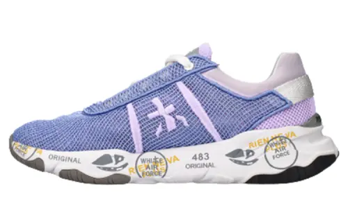 PREMIATA Buff Low top Casual Shoes Women's Purple
