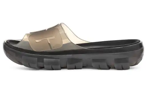 UGG Pu Slide Slippers Women's Black