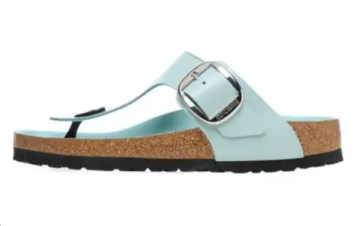 Birkenstock Flip Flops Women's Light Blue