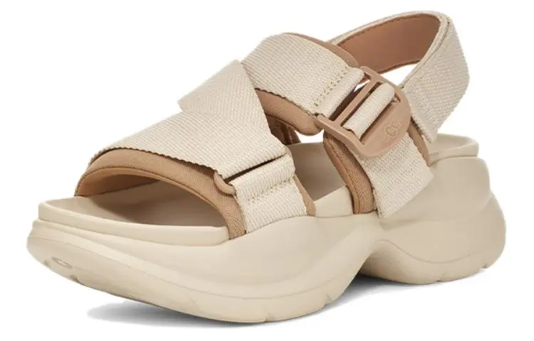UGG Fabric Beach Sandals Women's Brown