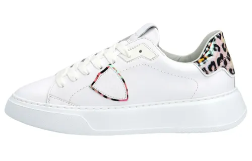 PHILIPPE MODEL Temple Leather Low top Casual Shoes Women's
