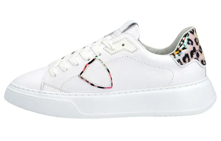 PHILIPPE MODEL Temple Leather Low top Casual Shoes Women's