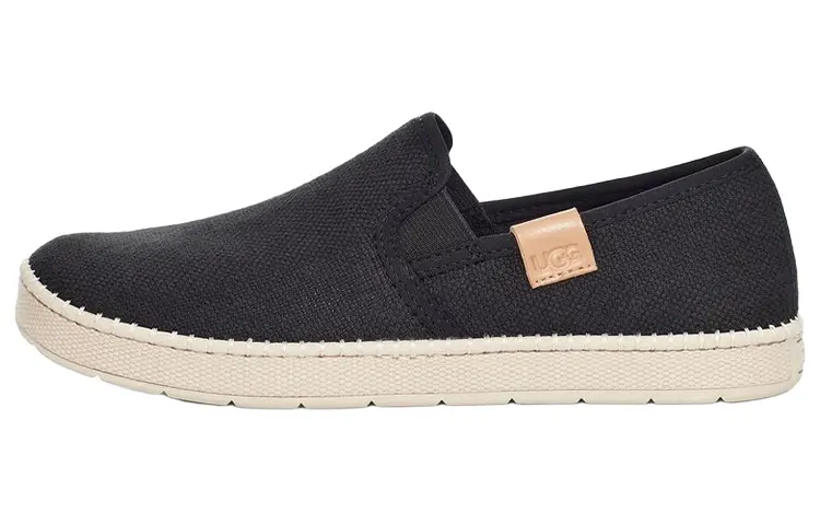 UGG Luciah Fabric Stylish Skateboarding Shoes Women's Black