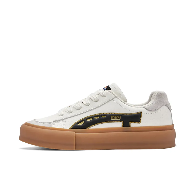 Dickies Abrasion Resistant Breathable Abrasion Resistant Breathable Low top Skateboard Shoes Unisex Beige Black