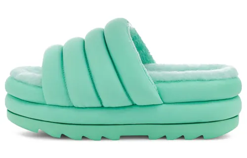 UGG MAXI Fabric Slippers Women's Mint Candies