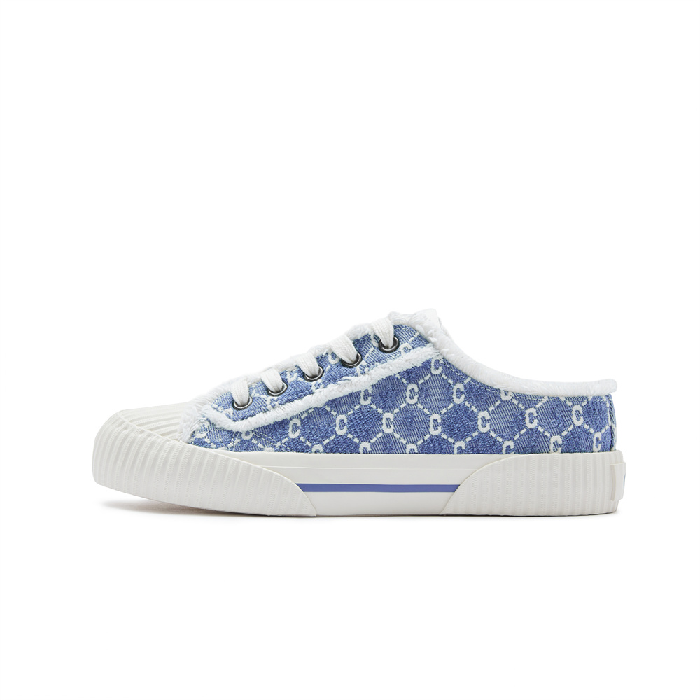 Женские кеды Champion Campus Mono Mule (синие)