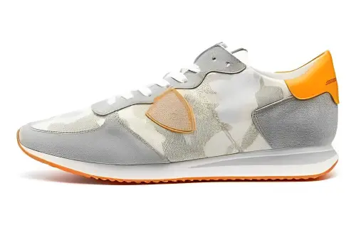 PHILIPPE MODEL Paris Camouflage-panel Low-top Sneakers