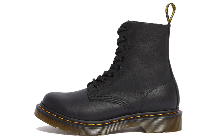 Dr.Martens Мартин 1460 кожаный комфорт для отдыха короткий средние берцы мужские и женские фасон унисекс черный