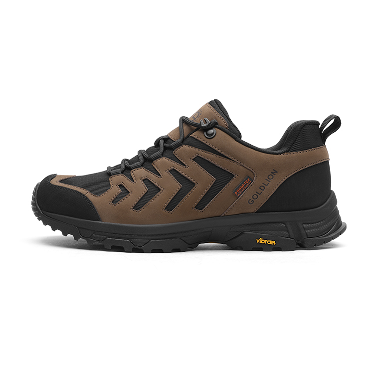 GOLDLION Mountaineer Slip Resistant Abrasion Resistant Low top Outdoor Shoes Men’s